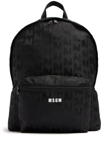 Monogram Backpack - MSGM - Modalova