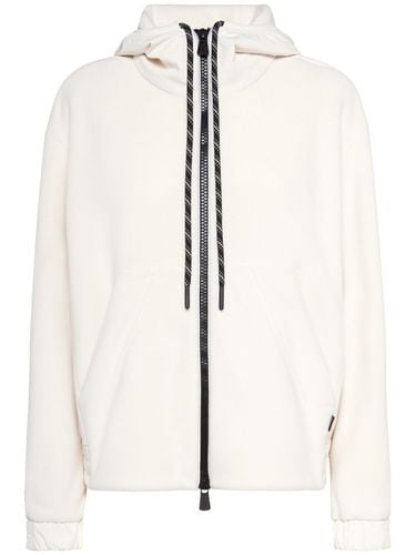 Tech Zip-up Hoodie - MONCLER GRENOBLE - Modalova