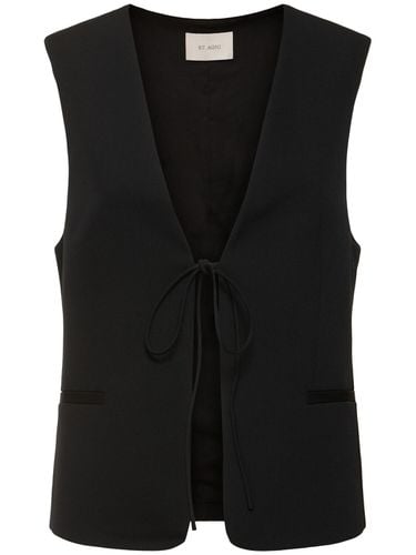 Rouleau Stretch Wool Vest - ST.AGNI - Modalova