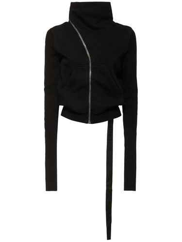 Mountain Jersey Turtleneck Sweatshirt - RICK OWENS DRKSHDW - Modalova