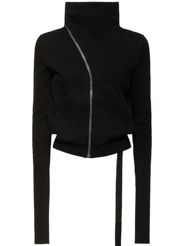 Mountain Jersey Turtleneck Sweatshirt - RICK OWENS DRKSHDW - Modalova