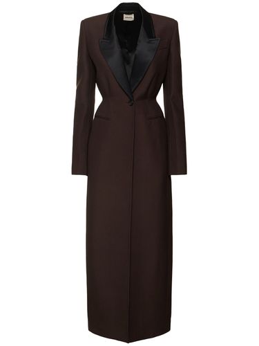 Bellow Viscose Blend Long Coat - KHAITE - Modalova