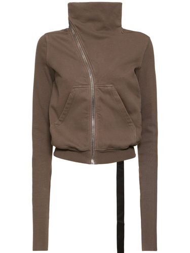 Mountain Jersey Turtleneck Sweatshirt - RICK OWENS DRKSHDW - Modalova