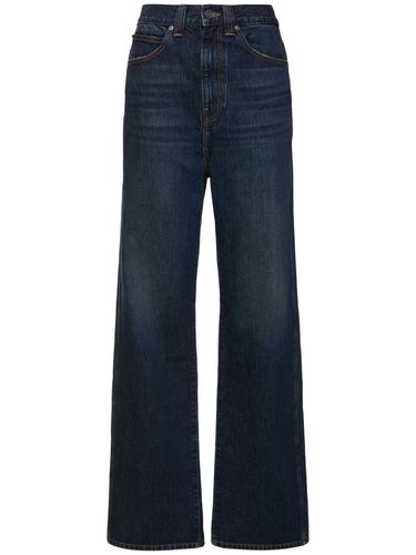 Bonnie High Rise Straight Jeans - KHAITE - Modalova