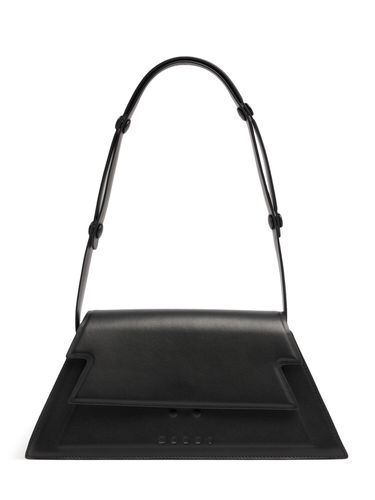 Medium Leather Shoulder Bag - MARNI - Modalova