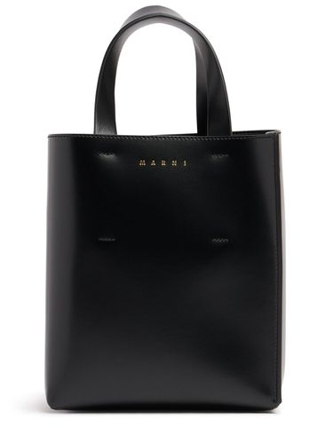 Mini N/s Museo Leather Tote Bag - MARNI - Modalova