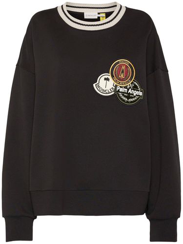 Felpa Moncler X Palm Angels In Cotone - MONCLER GENIUS - Modalova