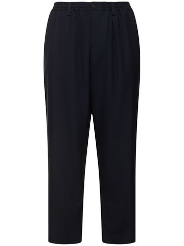 Pantaloni Cropped Loose Fit In Lana - MARNI - Modalova