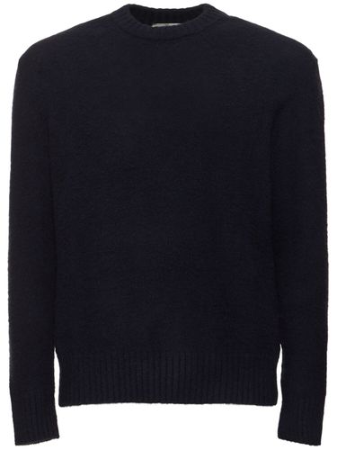 Wool Knit Crewneck Sweater - PIACENZA CASHMERE - Modalova