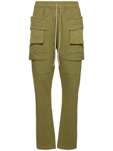 Creatch Cotton Drawstring Cargo Pants - RICK OWENS DRKSHDW - Modalova