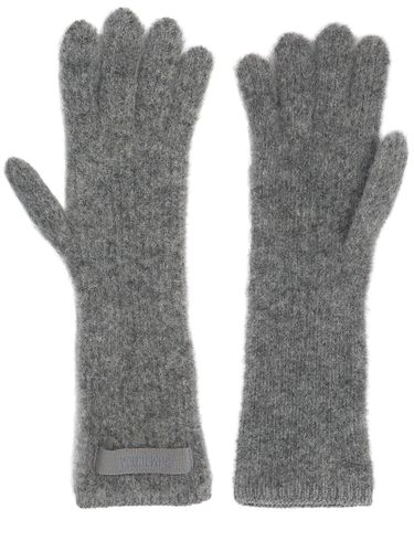 Les Gants Gros Grain Alpaca Blend Gloves - JACQUEMUS - Modalova