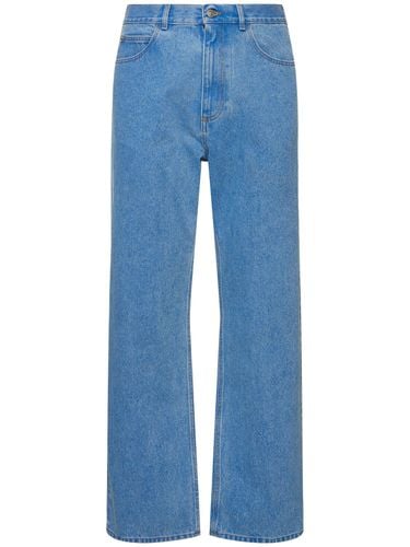 Wide Cotton Denim Jeans - MARNI - Modalova