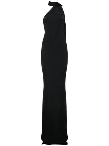 Draped Halter Gown W/scarf - NINA RICCI - Modalova