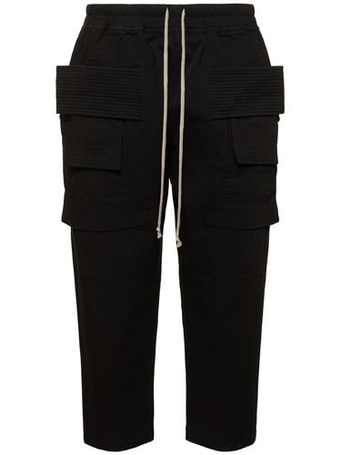 Creatch Cropped Drawstring Cargo Pants - RICK OWENS DRKSHDW - Modalova