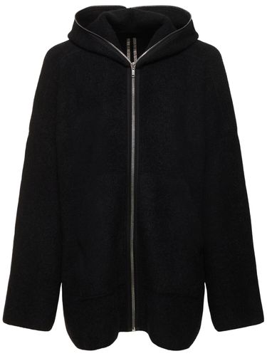 Gimp Hooded Knit Jacket - RICK OWENS - Modalova