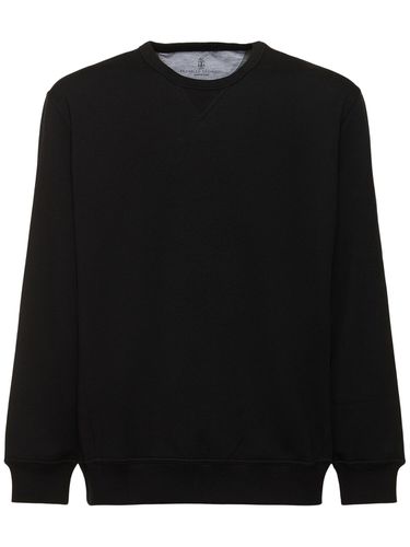 Fine Crewneck Sweatshirt - BRUNELLO CUCINELLI - Modalova