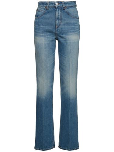 Julia Denim Medium Waist Flared Jeans - VICTORIA BECKHAM - Modalova