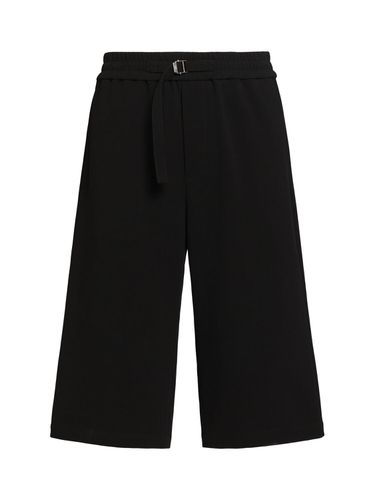 Oversized Cotton Bermuda Shorts - AMI PARIS - Modalova