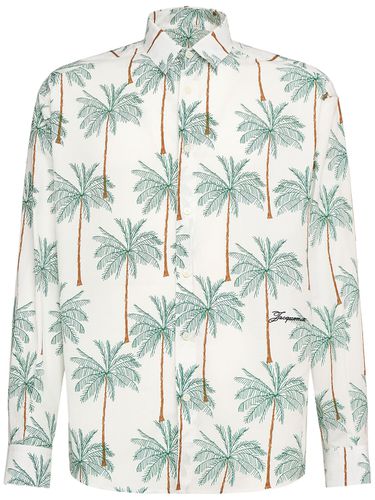 La Chemise Simon Printed Cotton Shirt - JACQUEMUS - Modalova