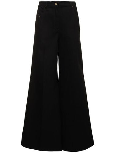 Denim High Rise Flared Jeans - NINA RICCI - Modalova