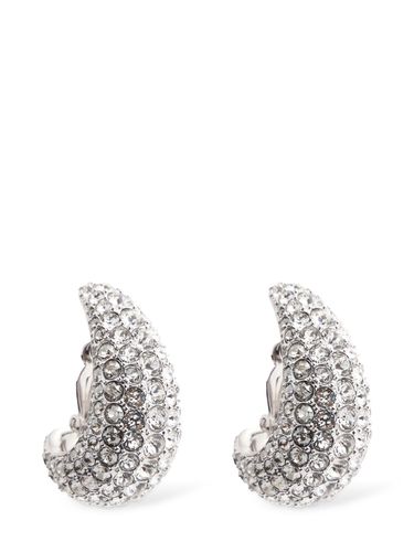 Sublima Crystal Hoop Earrings - SWAROVSKI - Modalova