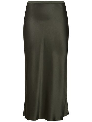 Bar Silk Satin Midi Skirt - ANINE BING - Modalova