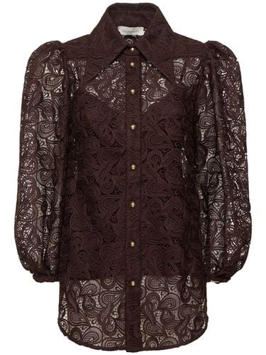 Illustration Lace Shirt - ZIMMERMANN - Modalova