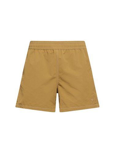 Bañador Shorts De Nylon - AMI PARIS - Modalova