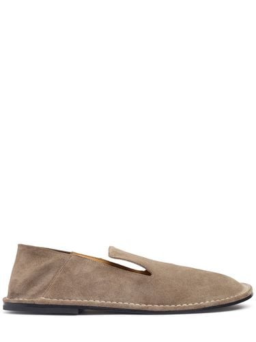 Slip-on Suede Shoes - AMI PARIS - Modalova