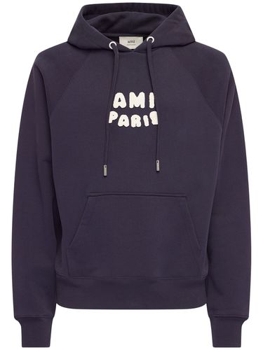 Cotton Hoodie - AMI PARIS - Modalova