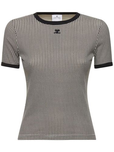 Camiseta De Algodón - COURREGES - Modalova