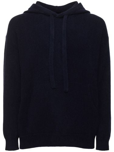 Knitted Cashmere Blend Hoodie - LANEUS - Modalova