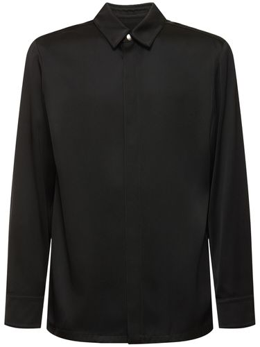 Silk & Viscose Fluid Shirt - JIL SANDER - Modalova