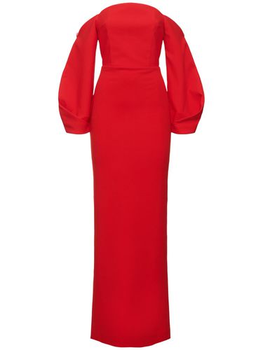 Lotta Satin & Crepe Maxi Dress - SOLACE LONDON - Modalova