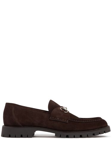 Loafer Aus Leder Und Wildleder „sylke“ - GUCCI - Modalova