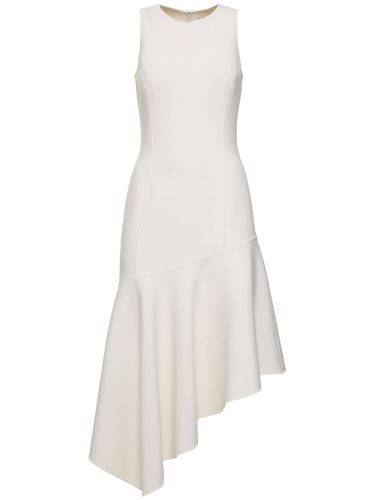 Asymmetrical Draped Midi Dress - MICHAEL KORS COLLECTION - Modalova