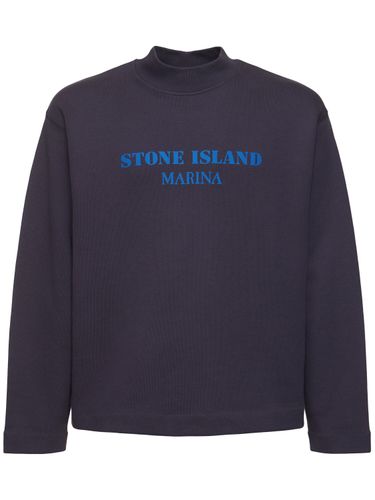 Marina Mock Neck Sweatshirt - STONE ISLAND - Modalova