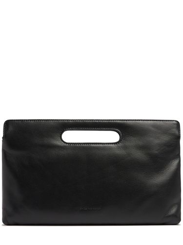 Poke Leather Clutch - DRIES VAN NOTEN - Modalova