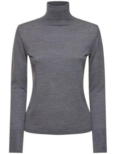 Wool Turtleneck Knit Sweater - ASPESI - Modalova