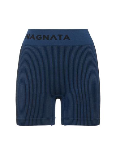 Ballet Wool Blend Mini Shorts - NAGNATA - Modalova