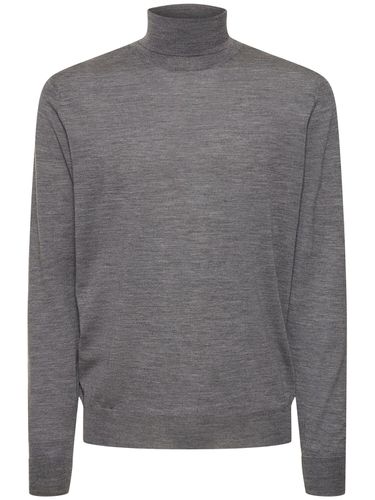 Superfine Wool Knit Slim Fit Sweater - PT TORINO - Modalova