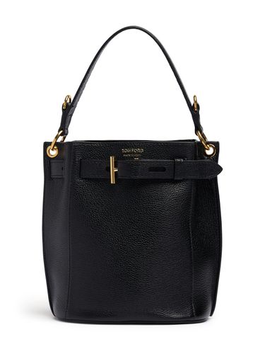 Mini Audrey Grain Leather Bucket Bag - TOM FORD - Modalova