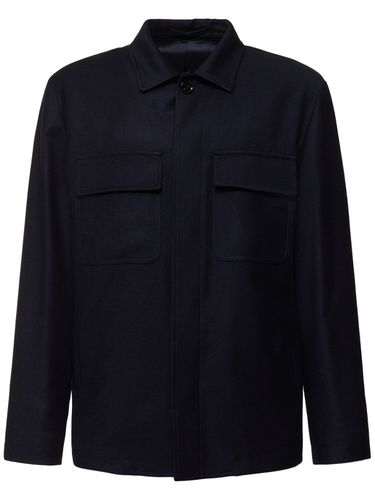 Wool & Cashmere Overshirt - LARDINI - Modalova