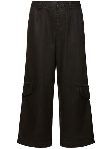 Pantalones Cargo De Sarga De Algodón - DRIES VAN NOTEN - Modalova