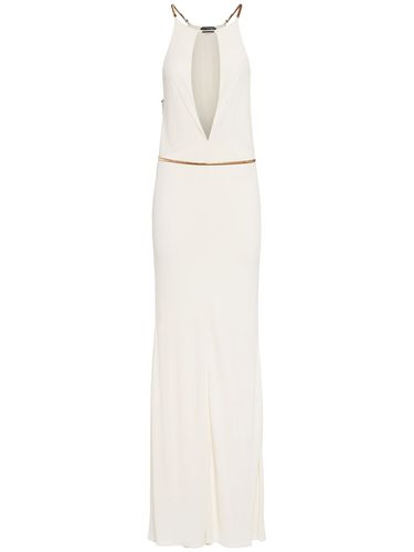 Sable Jersey Long Dress - TOM FORD - Modalova