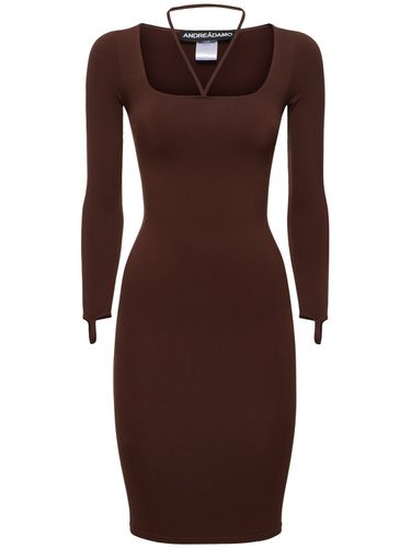 Sculpting Jersey Midi Dress - ANDREADAMO - Modalova