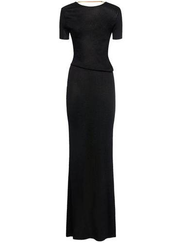 Liquid Viscose Double Knit Long Dress - TOM FORD - Modalova