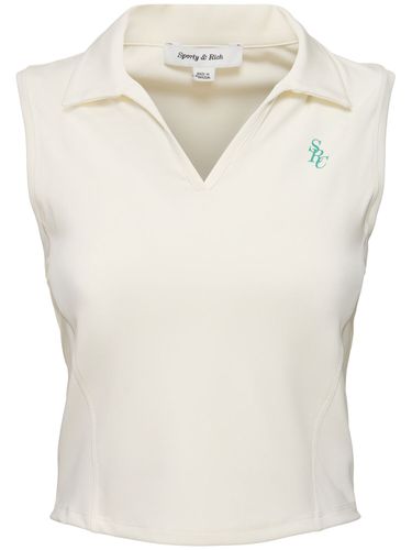 Src Sports Polo Vest Tank Top - SPORTY & RICH - Modalova