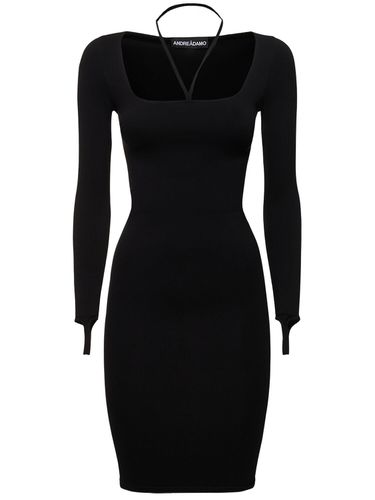 Sculpting Jersey Midi Dress - ANDREADAMO - Modalova