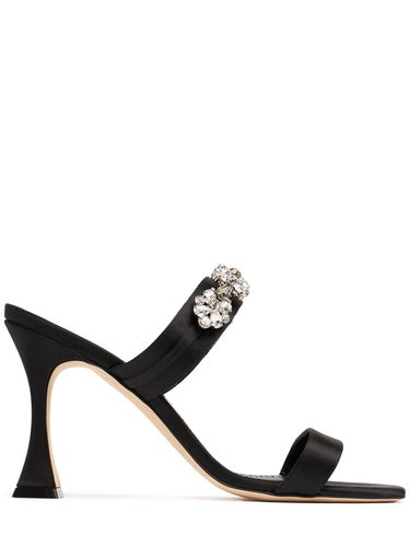 Mm Persan Satin Sandals - MANOLO BLAHNIK - Modalova